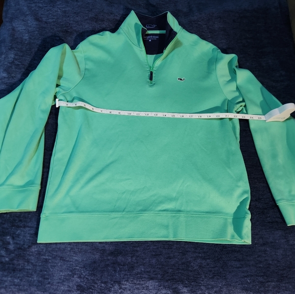 Vineyard Vines Other - Men's Vineyard Vines Green Half-Zip Sweater